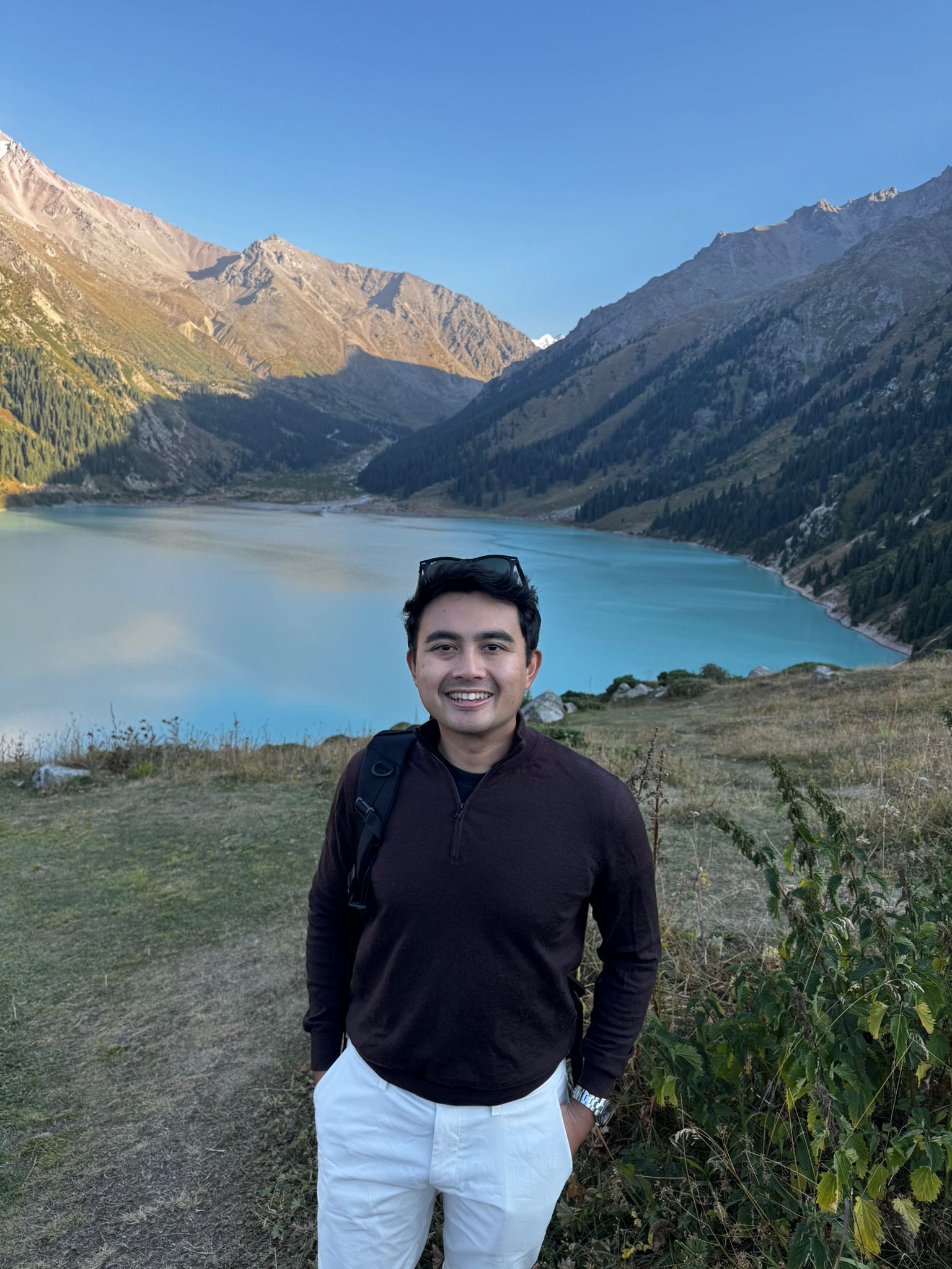 Aufar at Big Almaty Lake
